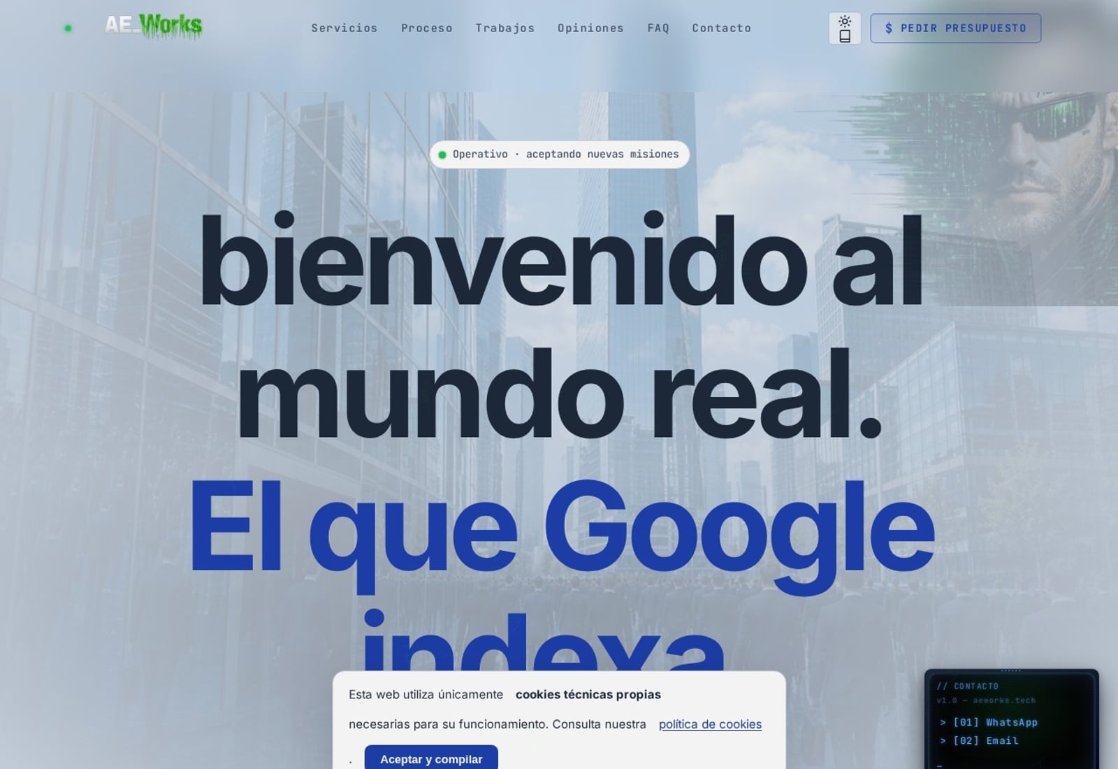 Previsualización de AE Works